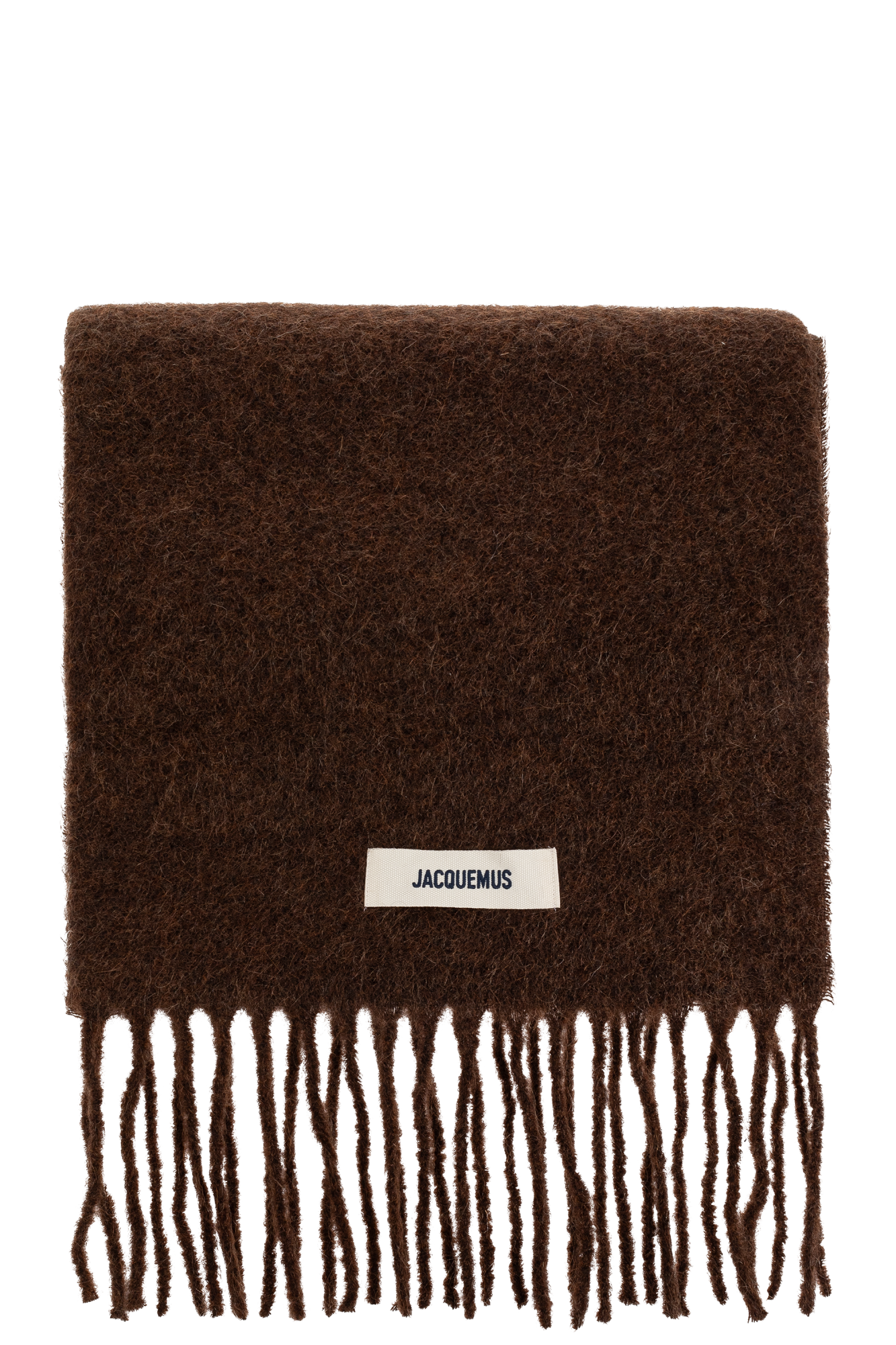 Jacquemus Scarf with logo patch | Men's | Vitkac